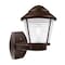 Besa Lighting Costaluz, 3100 Series Sconce, Bronze 1x75W Incandescent 310098-WALL-FR - alternate 1